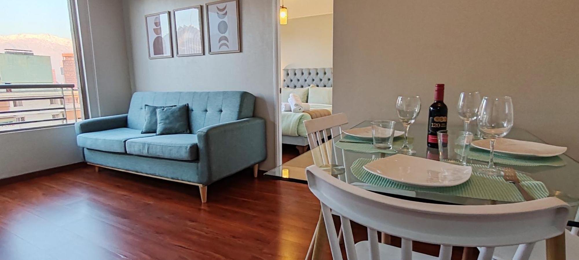 Apartamento Comodo Departamento En Barrio Bellas Artes *
